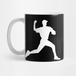 Baseball Lover Valentine's Day Design Mug